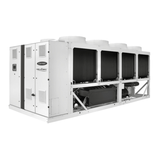 Carrier AquaForce PUREtec 30KAV-ZE 350 Installations-, Betriebs- Und Wartungsanleitung