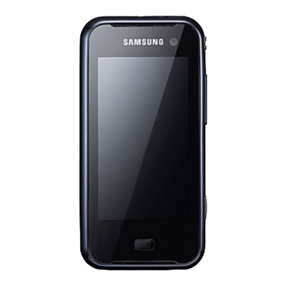 Samsung SGH-F700 Benutzerhandbuch