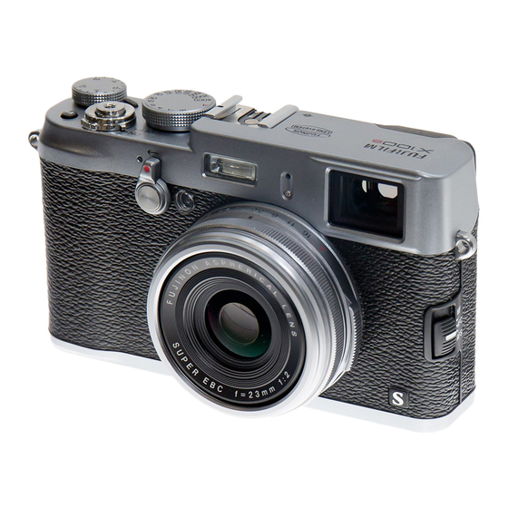 FujiFilm FinePix X100S Bedienungsanleitung