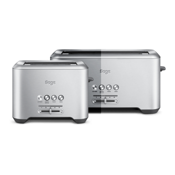 Sage BTA720 Kurzanleitung