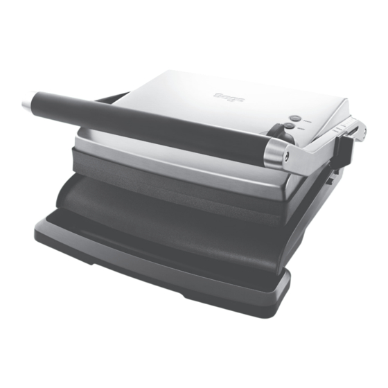 Sage BGR250 Bedienungsanleitung