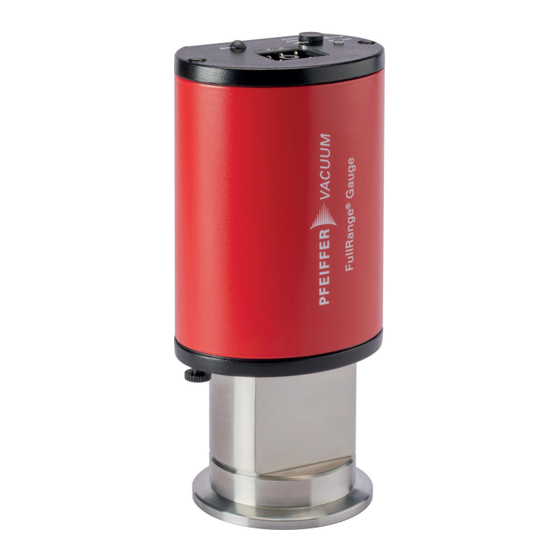 Pfeiffer Vacuum PBR 360 Betriebsanleitung