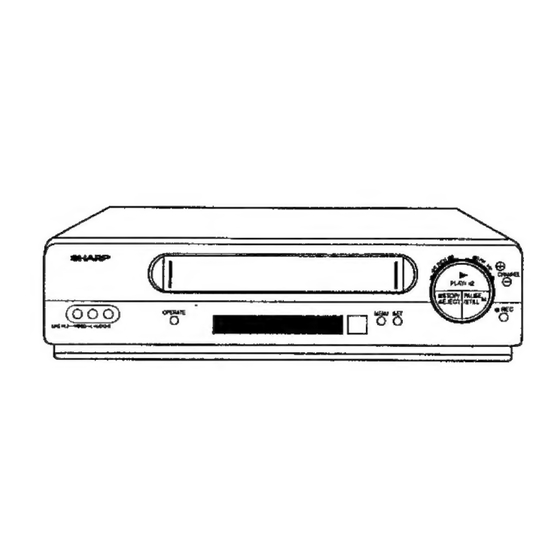 Sharp VC-H92HM Serviceanleitung