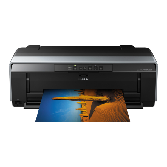 Epson Stylus Photo R2000 Benutzerhandbuch