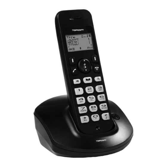Topcom BUTLER E600 Bedienungsanleitung