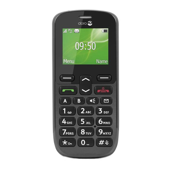 Doro PhoneEasy 508 Kurzanleitung