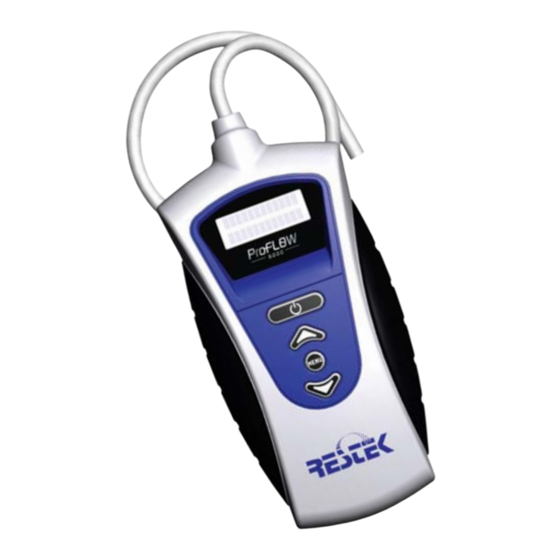 Restek ProFLOW 6000 Bedienungsanleitung