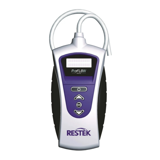 Restek ProFLOW 6000 Bedienungsanleitung
