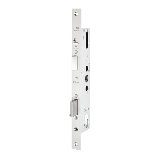 Assa Abloy MSL sFlipLock standard Montage- Und Bedienungsanleitung