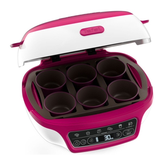 TEFAL Cake Factory KD810112 Bedienungsanleitung