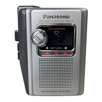 Panasonic RQ-L11 Bedienungsanleitung