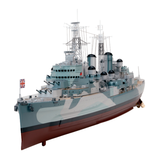 GRAUPNER HMS Belfast Bedienungsanleitung