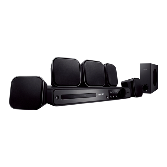 Philips HTS3020 Kurzanleitung
