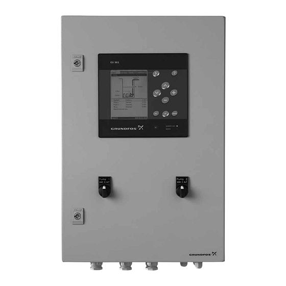 Grundfos CU 361 Serviceanleitung