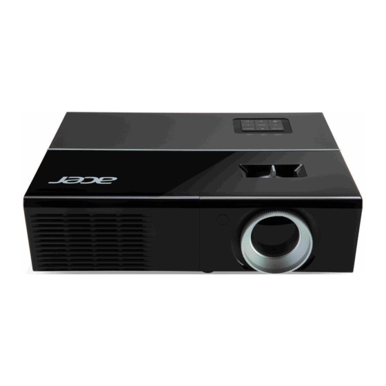 Acer P1273 Benutzerhandbuch