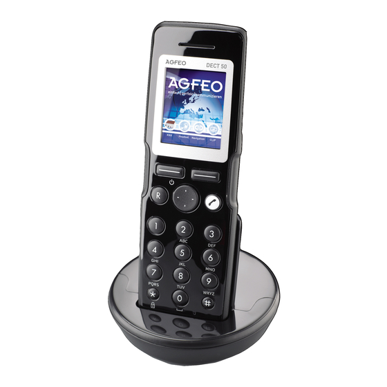 AGFEO Dect 50 Bedienungsanleitung