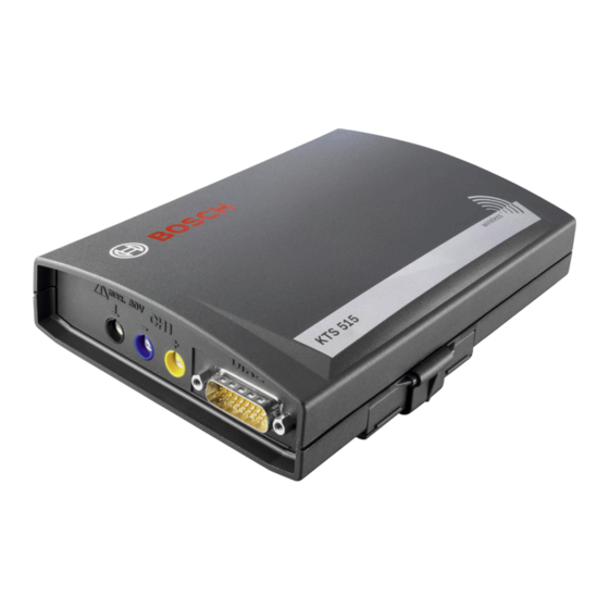 Bosch KTS 515 Produktbeschreibung