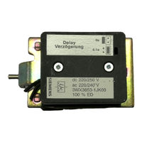 Siemens 3WX3654-1J.00 Bedienungsanleitung