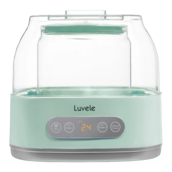 Luvele PURE PLUS Bedienungsanleitung