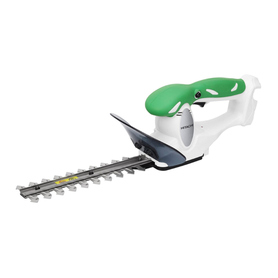 Hitachi Koki CG 10DL Bedienungsanleitung