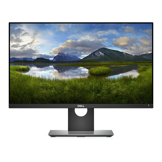 Dell P2418D Bedienungsanleitung