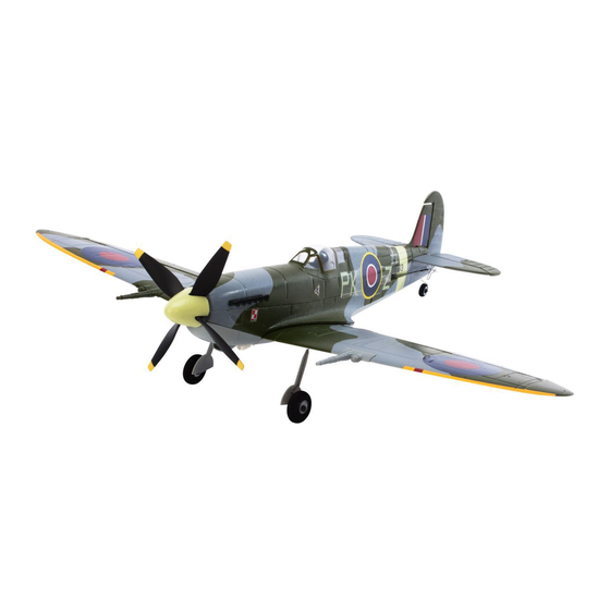 PARKZONE Ultra MicroSpitfire Mk IX Bedienungsanleitung