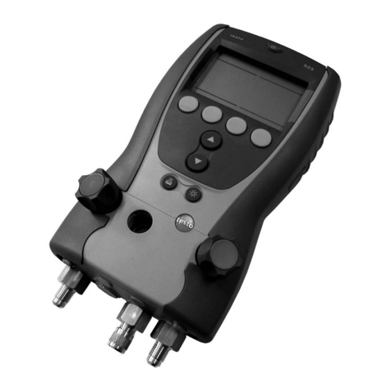 testo 523 Bedienungsanleitung