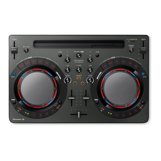 PIONEER DJ DDJ-WeGO4 Bedienungsanleitung