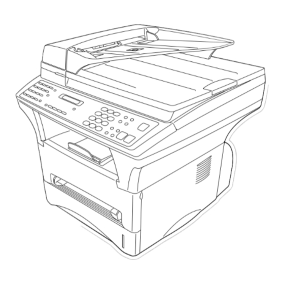 Brother MFC-9860 Benutzerhandbuch