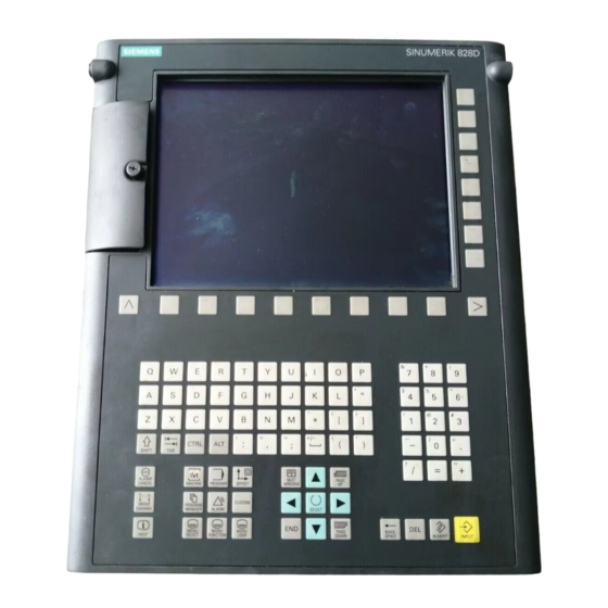 Siemens SINUMERIK 828D PPU Serie Gerätehandbuch