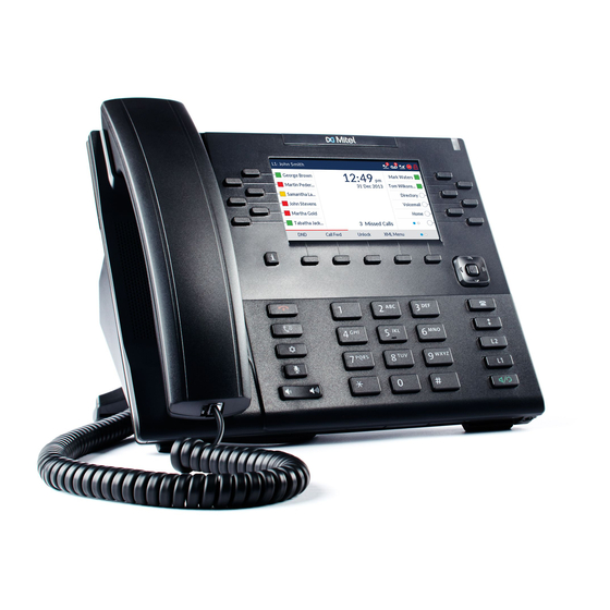 Mitel 6869 Kurzanleitung