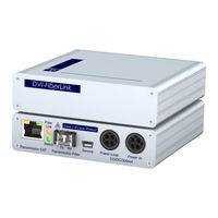 Guntermann & Drunck DVI-FiberLink Installationsanleitung