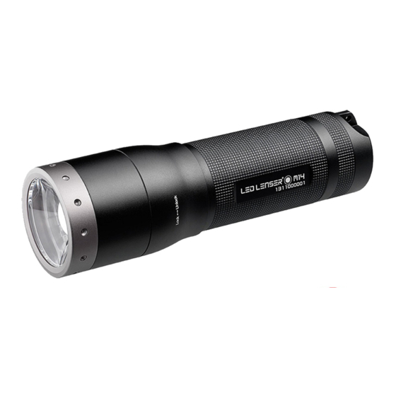 Led Lenser M14 Gebrauchsanleitung