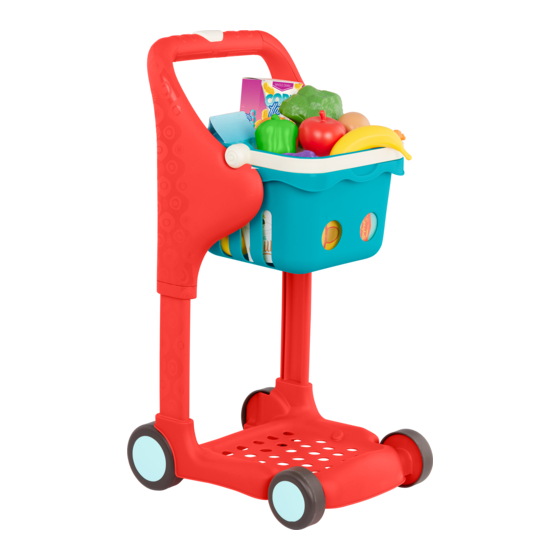 B.toys Shop & Glow Toy Cart Bedienungsanleitung