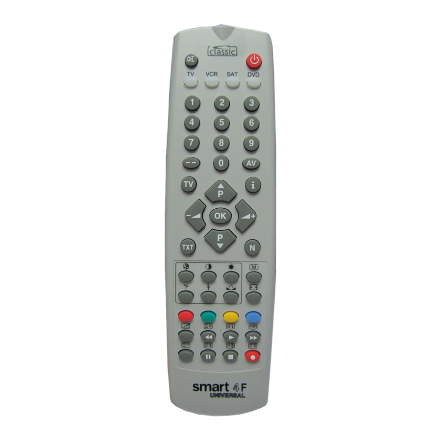 Classic smart 4 F universal Handbuch