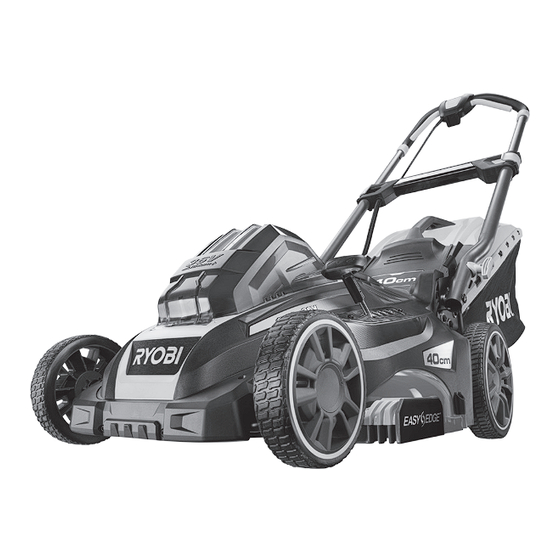 Ryobi RLM36X41H40 Anleitung