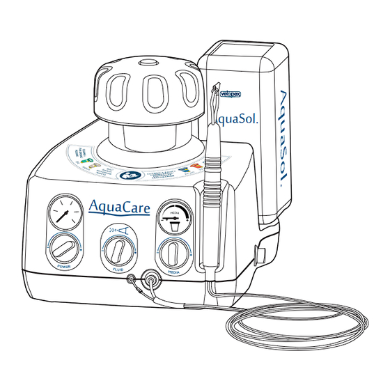 Velopex AquaCare Single Installations-, Betriebs- Und Wartungsanleitung