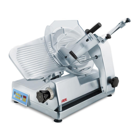 ADE VarioSpeed Bedienungsanleitung