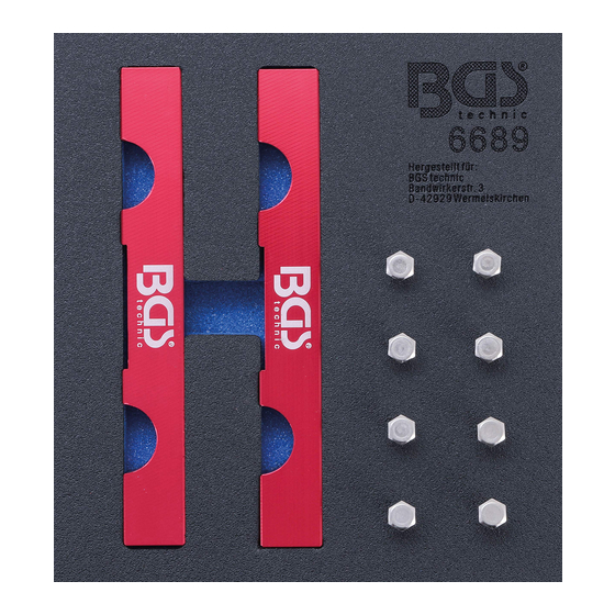 BGS technic 6689 Bedienungsanleitung
