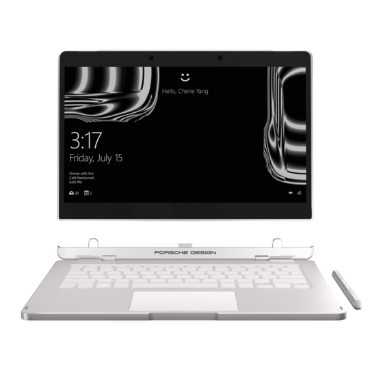 PORSCHE DESIGN BOOK ONE Sicherheitshinweise Und Rechtliche Bestimmungen