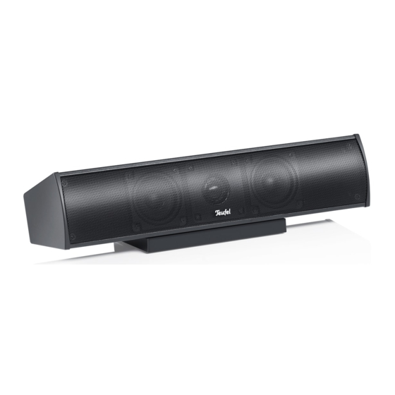 Teufel CL 302 C Technische Beschreibung Und Bedienungsanleitung