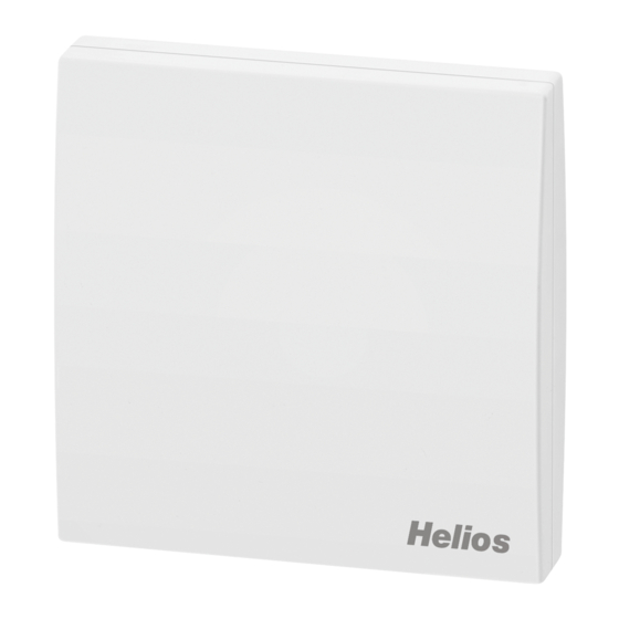 Helios KWL-CO2 eC Montage- Und Betriebsvorschrift