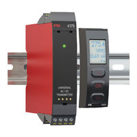 PR electronics 4179 Produkthandbuch