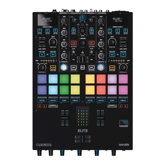 Reloop ELITE Bedienungsanleitung