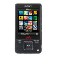 Sony WALKMAN NWZ-A826 Handbuch