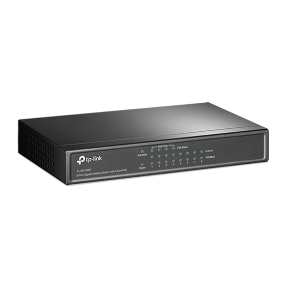 TP-Link TL-SF1008P Benutzerhandbuch