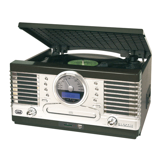 Trevi TT 1064 E Bedienungsanleitung