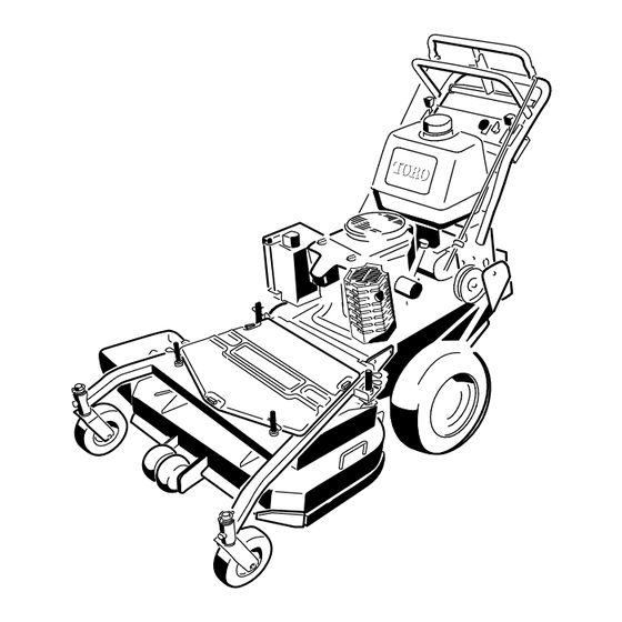 Toro 16 PS TURBO FORCE Bedienungsanleitung