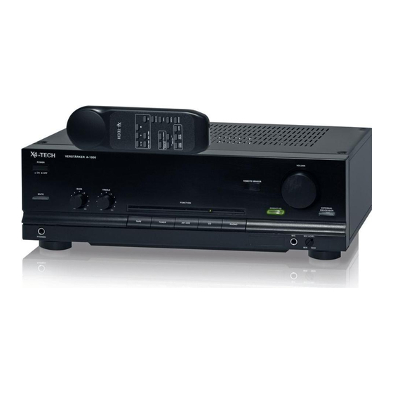 X4-TECH A-1000 Bedienungsanleitung