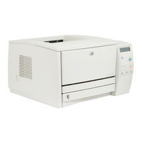 HP LaserJet 2300 Netzwerkinstallation Und Betrieb